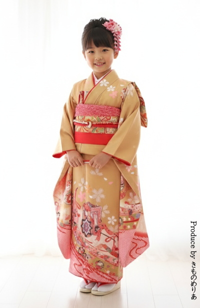 七五三レンタル｜女児七歳児用｜着物と小物一式フルセット｜安い格安｜大阪｜京都｜梅田｜烏丸｜南森町｜烏丸御池