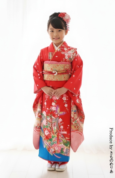 女児|女の子|女子|七歳児用|７歳|七才|７才|レンタル|七五三|着物|フルセット|ヘアセットヘアセット着付|安い格安|大阪|京都|梅田|烏丸|大阪天満宮|南森町|烏丸御池
