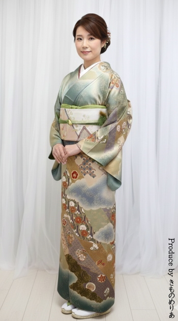 訪問着レンタル｜フルセット｜大阪天満宮|七五三レンタル｜大阪｜京都｜梅田｜烏丸｜南森町｜烏丸御池｜神戸