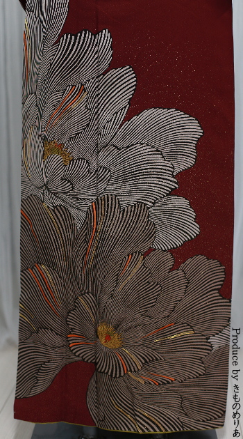 訪問着レンタル｜フルセット｜往復送料無料｜安い格安｜大阪｜京都｜梅田｜烏丸｜南森町｜烏丸御池｜茶色系