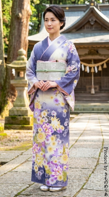 訪問着レンタル｜フルセット｜大阪天満宮|七五三レンタル｜大阪｜京都｜梅田｜烏丸｜南森町｜烏丸御池｜神戸