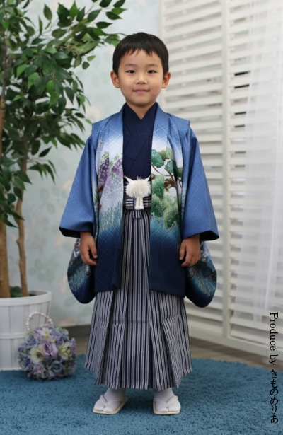 七五三レンタル｜男児三歳児用｜着物と小物一式フルセット｜安い格安｜大阪｜京都｜梅田｜烏丸｜南森町｜烏丸御池