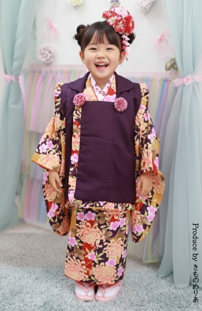 七五三レンタル｜女児三歳児用｜着物と小物一式フルセット｜安い格安｜大阪｜京都｜梅田｜烏丸｜南森町｜大阪天満宮|烏丸御池