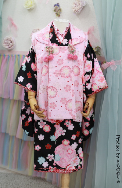 七五三レンタル｜女児三歳児用｜着物と小物一式フルセット｜安い格安｜大阪｜京都｜梅田｜烏丸｜南森町｜大阪天満宮|烏丸御池