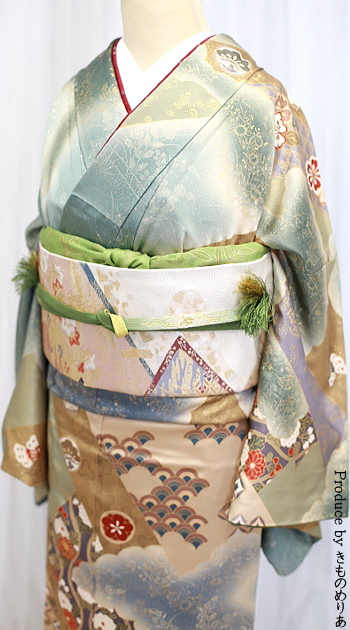 訪問着｜レンタル｜フルセット｜着物｜ヘアメイクヘアセット着付｜大阪｜京都｜大阪天満宮｜梅田｜烏丸｜南森町｜烏丸御池｜安い格安
