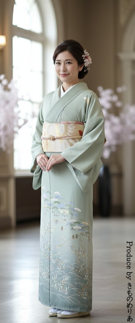 訪問着レンタル｜フルセット｜往復送料無料｜安い格安｜大阪｜京都｜梅田｜烏丸｜南森町｜烏丸御池｜ピンク色