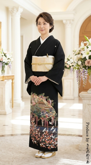 留袖｜黒留袖｜レンタル｜フルセット｜着物｜七五三｜結婚式｜ヘアメイクヘアセット着付｜大阪天満宮｜梅田｜烏丸｜南森町｜烏丸御池｜安い格安
