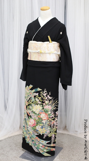 大阪天満宮|留袖レンタル|フルセット|往復送料無料|安い格安|大阪|京都|梅田|烏丸|南森町|烏丸御池|流れる祝花